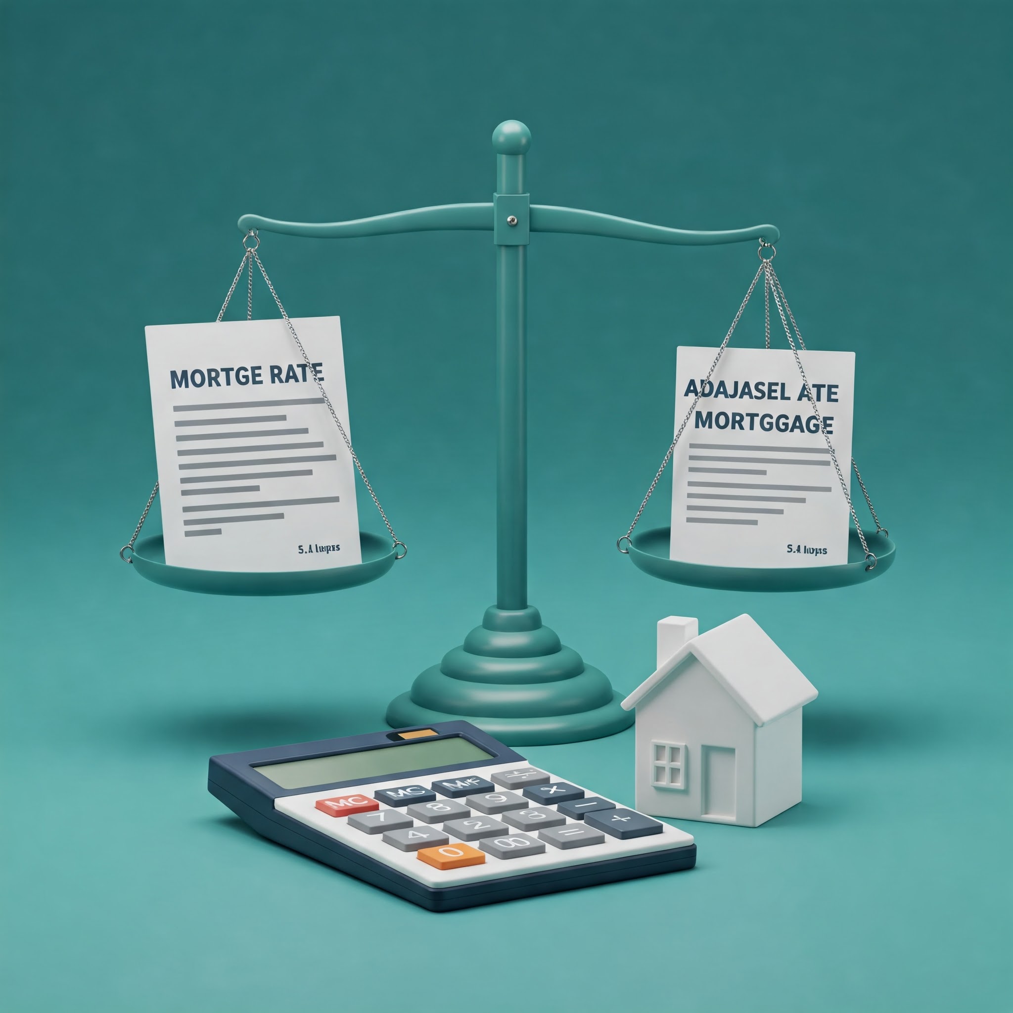 Fixed vs Adjustable Mortgage: Calculator Comparison