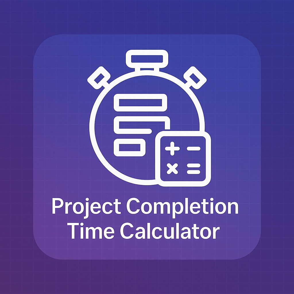 Program Completion Time Calculator
